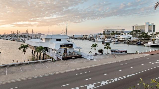 The Pier Pods on the water- 50m from Townsville bus terminal and ferry terminal- Passport ID requried