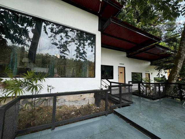 Hillside Red Cabin