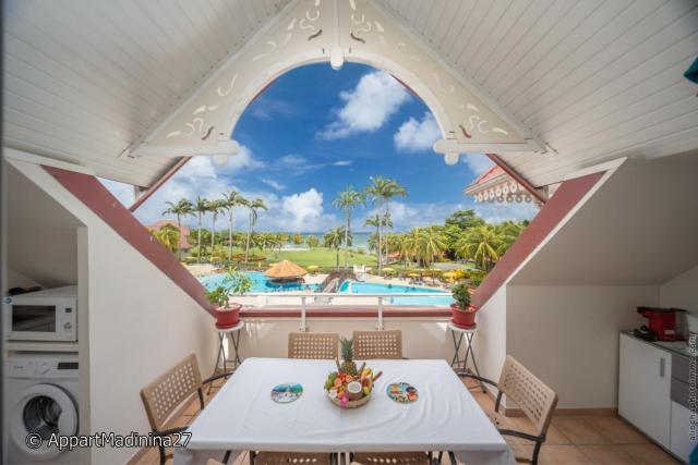 AppartMadinina 27 Sainte Luce 4-6 personnes vue mer
