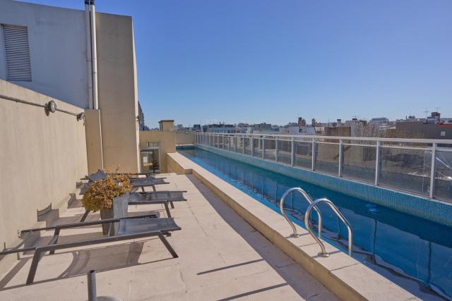 Comodo Monoambiente con piscina en el corazón de Palermo hollywood