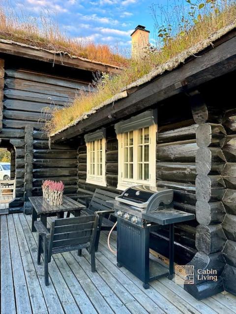Log cabin in Hafjell with ski in ski out, sauna and view