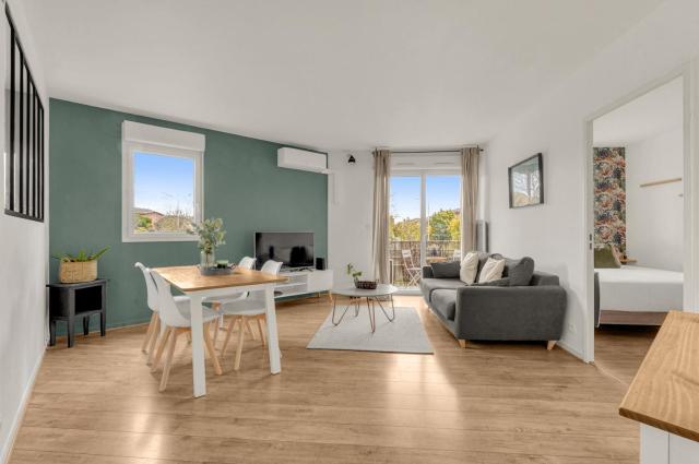 ღ Bartavelles - FREE Parking at 4min Blagnac Airport