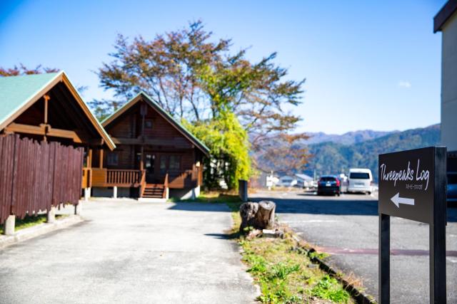 Three Peaks Log スリーピークス ログ