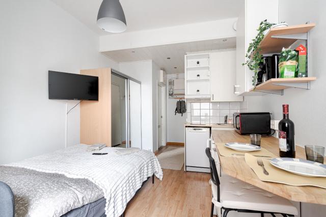 Nordstay - Scandi-Chic Studio in Central Helsinki