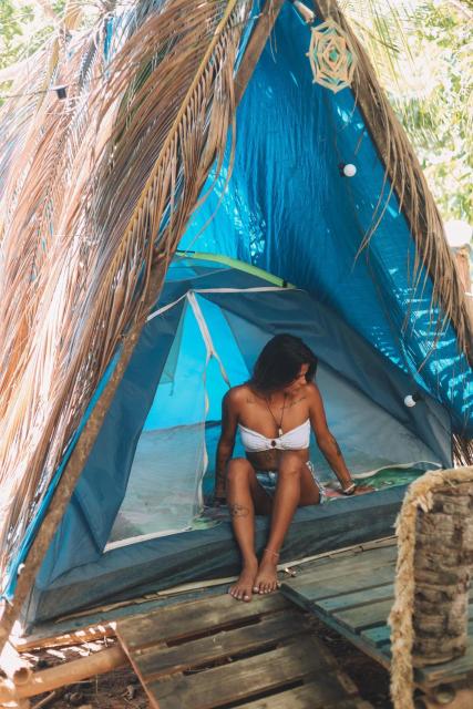 Camping Green house