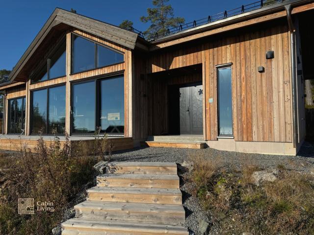 New modern cabin at Norefjell with sauna