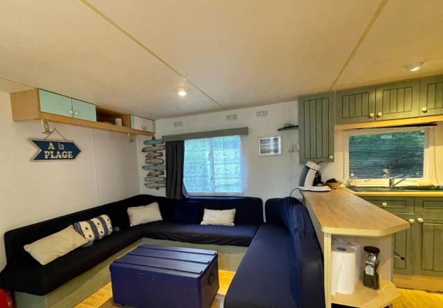 Atypical mobile home 4 bedrooms 2 bathrooms - Family Camping JF02
