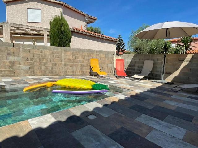 Maison avec piscine privée 3 chambres - 8 personnes - Elne - AR000-E12