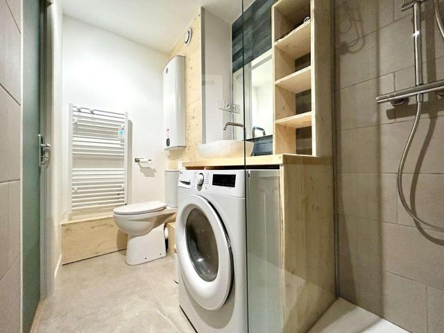 Studio rénové pour 4 pers avec balcon et parking à Briançon - FR-1-330C-149