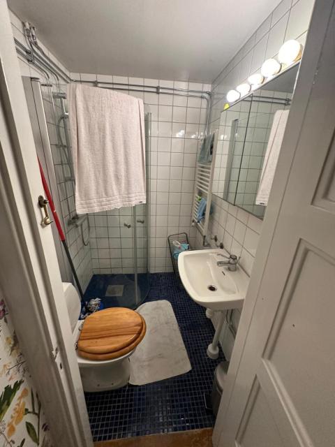 Modern central Gothenburg apartment with balconies and full kitchen for up to 5 guests