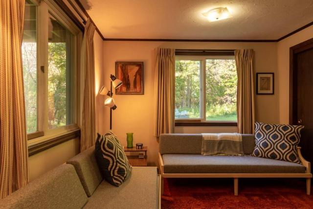 Retro Retreat Charming Home with Hot Tub & Fire Pit