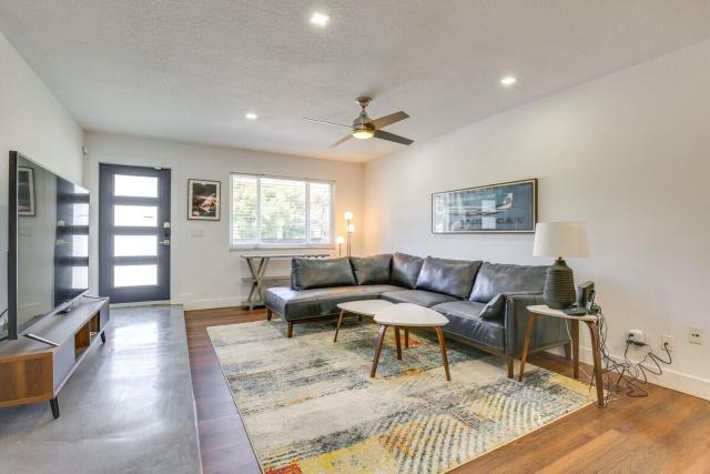 Downtown Retreat with Heated Pool & Backyard Patio