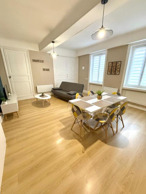 Le Rétro - Appartement 2 chambres confortable et calme - Proche du centre ville de Mâcon - Stationnement facile à proximité
