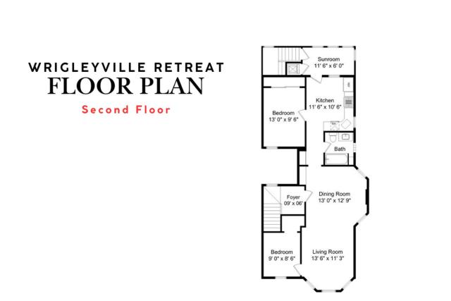 Wrigley 4BR Home, Sleeps 10