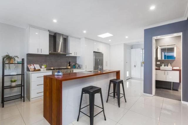 The perfect family escape modern huge backyard