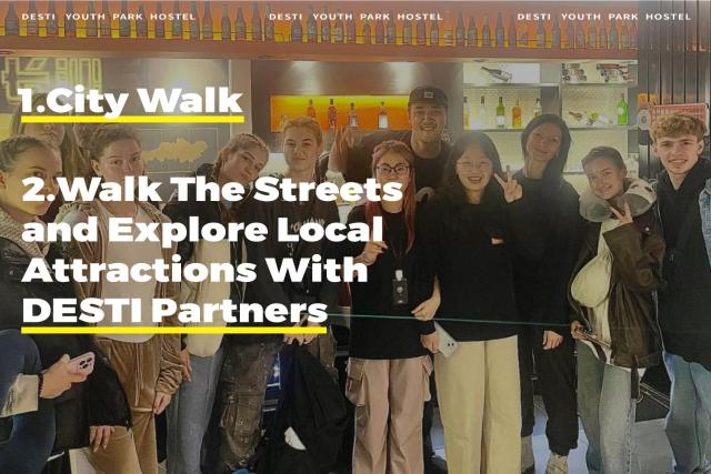 Changsha Desti Youth Park Hostel Wuyi Square-24H Reception&Cafe& Bar& Luggage Storage& Large Public Area