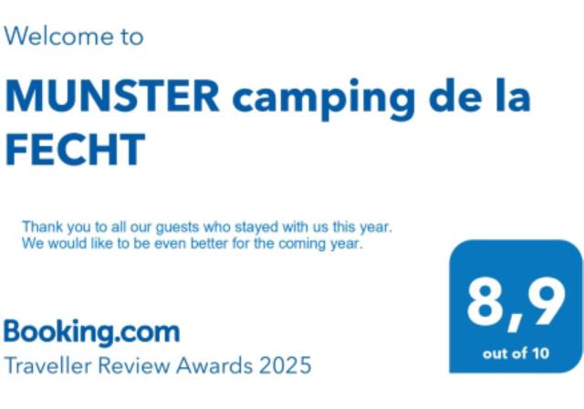 MUNSTER camping de la FECHT