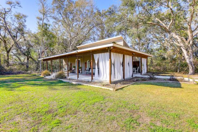 Private Patio w/ View: Peaceful Trenton Home