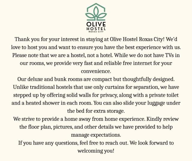 Olive Hostel Roxas City