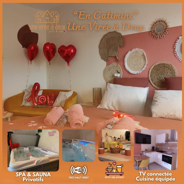 Une virée à deux, gîte et spa