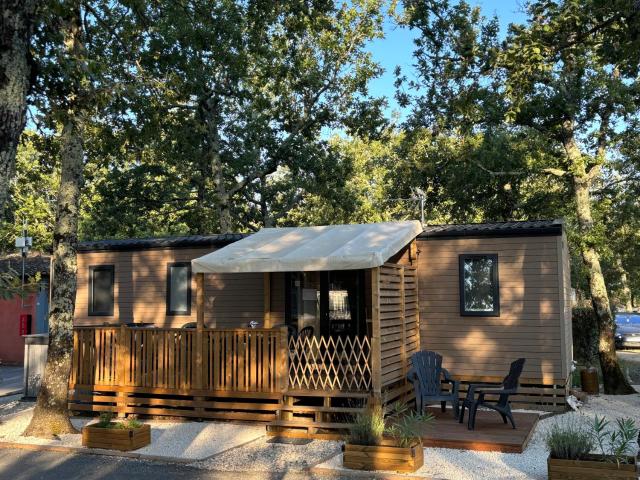 Mobilhome sud Ardeche Camping Le Domaine de Chaussy