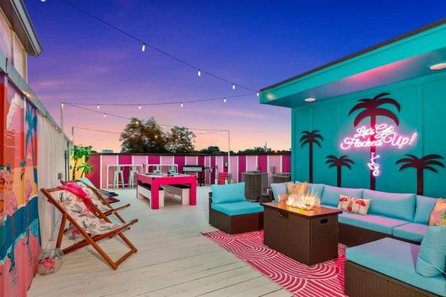 Girls' Getaway - Flamingle House - Broadway 2 miles - Rooftop - WoW