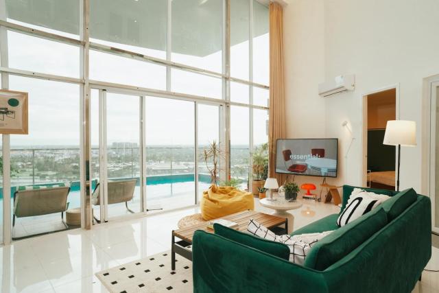 Full Duplex Apartment - with private pool - Gnite Stay