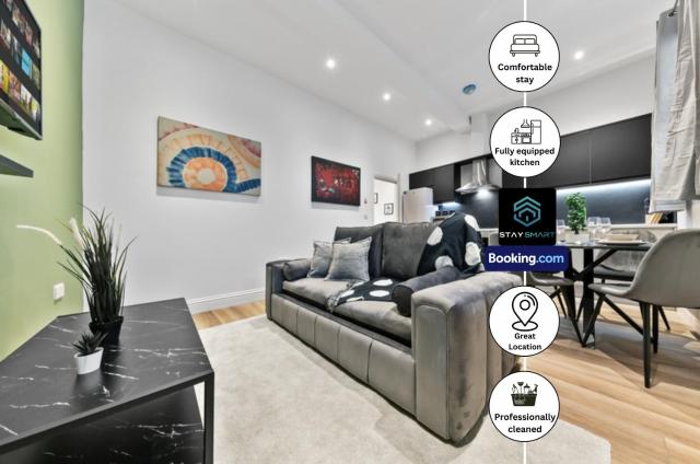 Modern, Central & Comfy Apt By Stay Smart Short Lets & Serviced Accommodation Deptford With Free WiFi