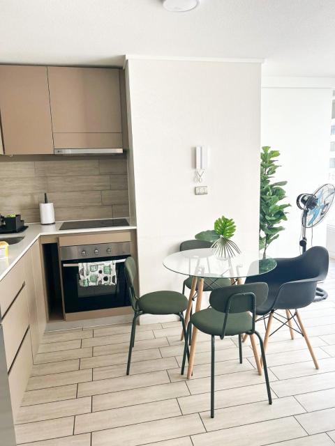 Departamento en el centro de Santiago, Wifi 600 Mbps, Cowork, Barbecue