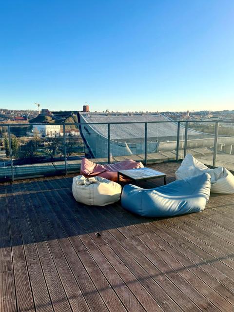 City Center Panoramic Penthouse With Rooftop Terrace - Self Check-in
