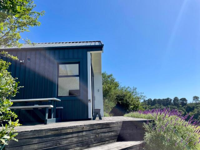 Hillandale Hideaway-modern cabin near Plett