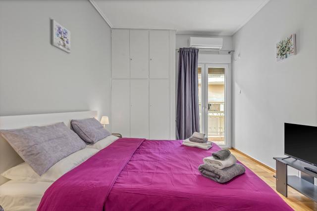 Cozy Ionias apartment near metro station