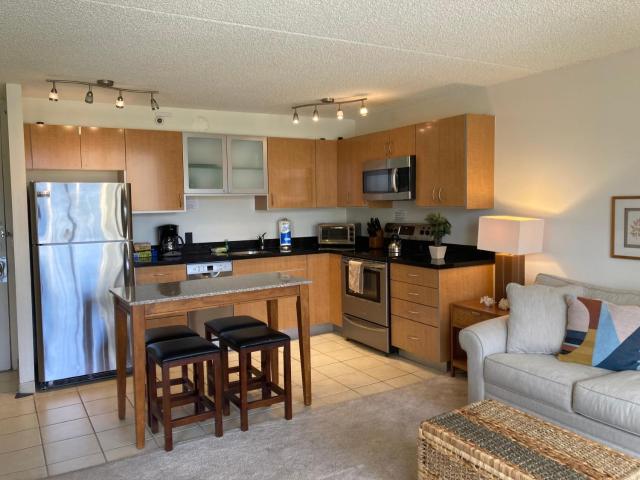 Sunny Waikiki Escape Just Steps to Beach, Views, & Full Kitchen Comfort (10707)