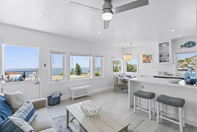 Penthouse Steps from Victoria Beach 180 degree ocean views