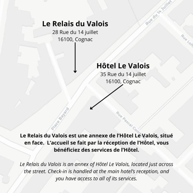 Le Relais du Valois, Cognac Centre
