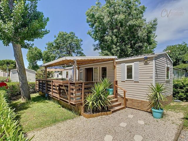 Mobil-Home JA 85 à Vias - La Carabasse - Camping Siblu avec piscine payante