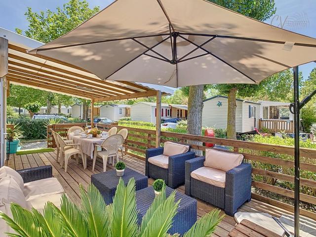Mobil-Home JA 85 à Vias - La Carabasse - Camping Siblu avec piscine payante
