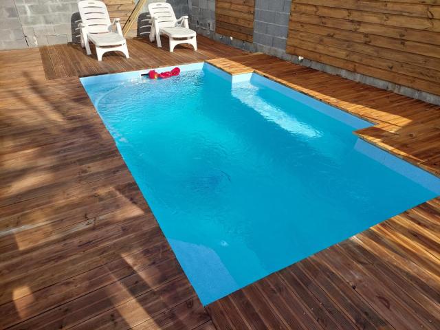 maison, piscine et spa