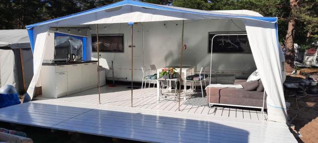 Przyczepa kempingowa Happy Place Hel - Camping Kormoran