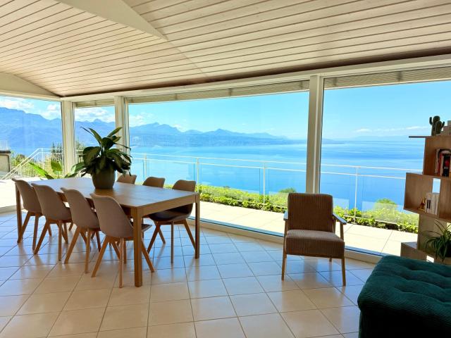 Premium Villa with Jacuzzi & Panoramic Lake View Lavaux