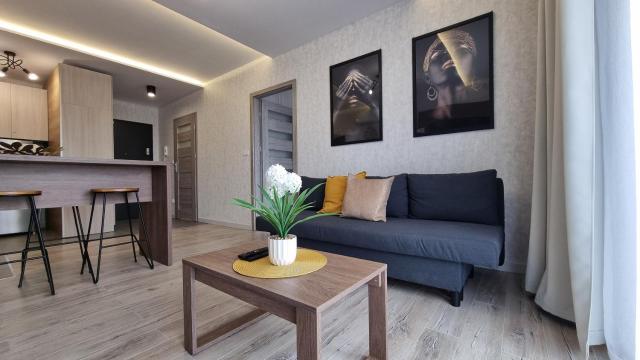Q Apart PL 2 lub 3 pokojowe klimatyzowane apartamenty przy Manufakturze z garażem Gratis, FV