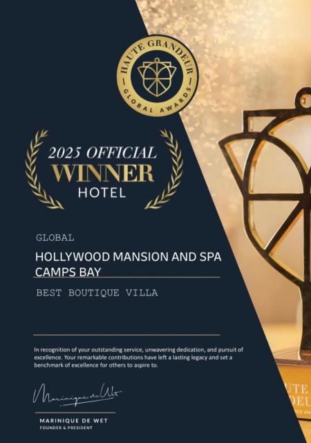 Hollywood Mansion & Spa Camps Bay