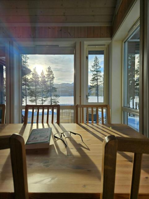 Modern Cabin With Panoramic Views Near Langedrag