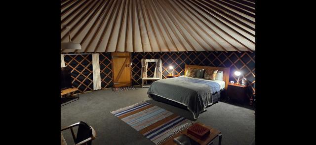the hole in the rock yurt