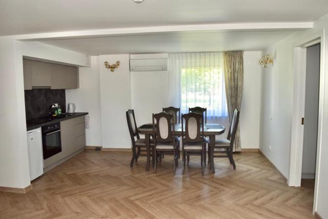 Baltijos Vėjo Apartment with patio and grill