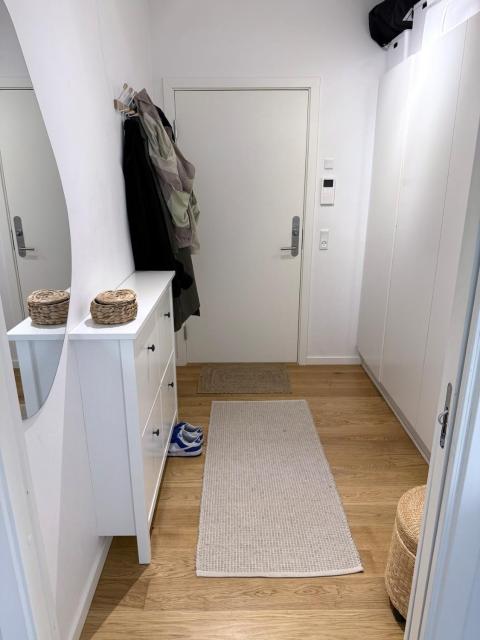Heart of Aarhus, modern apartment and paid parking nearby