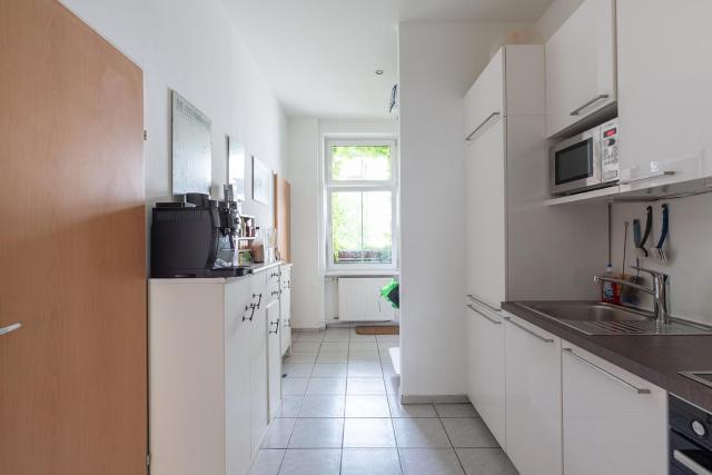 Grün, ruhig und zentral, großes Apartment mit Grünblick