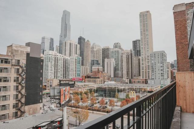 River North Private Balcony With In and Out Parking