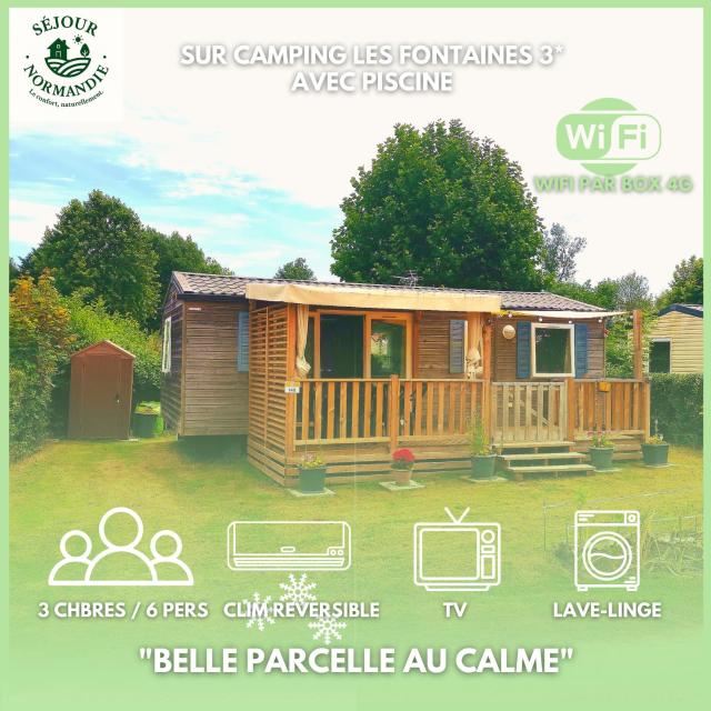Chalet 3 chambres 6 pers Tohapi 3 étoiles- Direct proprio- plusieurs logements