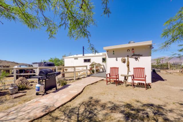 Rustic Bullhead City Retreat w/ Porch & Views